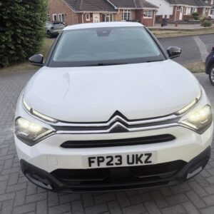 TAX Expires: 01 Mar 2027 236 days left MOT Expires: 15 May 2027 312 days left Vehicle Details Model Variant C4 Sense + Puretech S/s Primary Colour White Fuel Type PETROL Transmission Manual 6 Gears Drive type 4x2 Engine 1199 cc Body Style Suv Coupe Year Manufacture 2023 Euro Status 6d ULEZ Compliant Check Vehicle Age 3 years 2 months Registration Place Nottingham Registration Date 16/05/2023 V5C Issue Date 07 April 2025 Type Approval M1 Wheel Plan 2 Axle Rigid Body